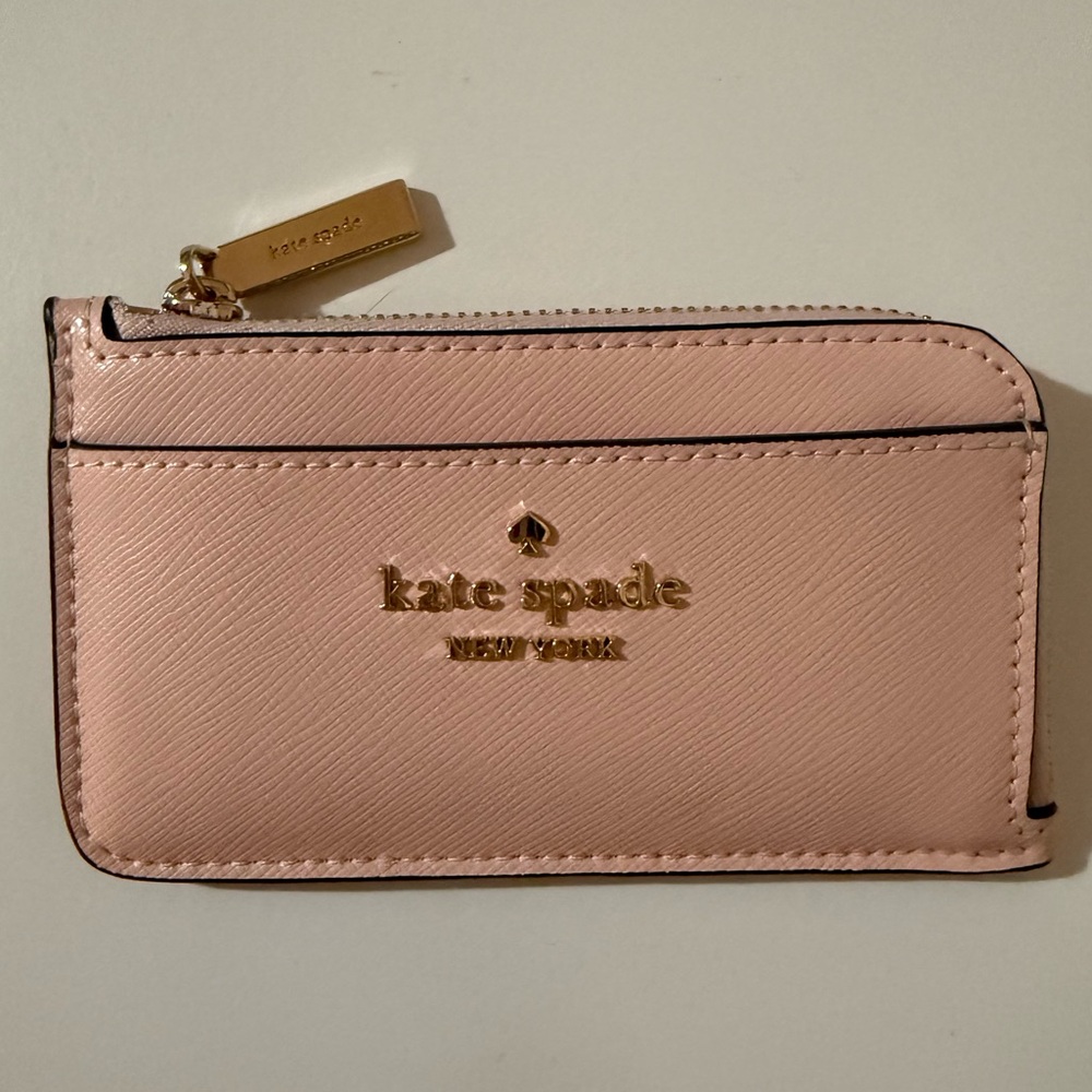 Kate spade card case pink